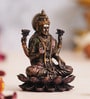 Lakshmi Gold Polyresin Idol