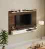 Lami TV Unit In Brown Maple & White