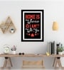 Laminated Valentine Quotes House is Wherever with Frame