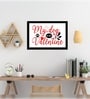 Laminated Valentine Quotes My Dog Velantiene with Frame