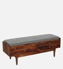 Lammi Sheesham Wood Bench In Provincial Teak Finish