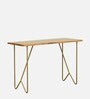 Lana Solid Wood Study Table In Natural Finish