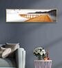 The Peir Platfom On Water Canvas Art Print