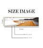 The Peir Platfom On Water Canvas Art Print