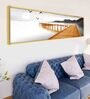 The Peir Platfom On Water Canvas Art Print