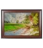Landscape Nature Multicolour MDF Framed Wall Painting