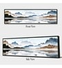 Landscape White Moutain & Lake View Canvas Art Print