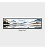 Landscape White Moutain & Lake View Canvas Art Print