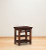 Lanford Solid Wood Bed Side Table in Provincial Teak Finish