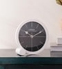Langston Table Clock In White