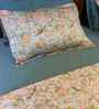 Lantana Green 100% Cotton Floral 250 GSM Double Bed AC Comforter