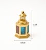 Multicolor Metal Goblet-Shaped Tea Light Holder