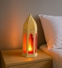 Golden Decorative Metal Lantern