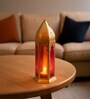 Golden Decorative Grey Lantern
