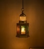 Multicolor Metal Goblet-Shaped Tea Light Holder