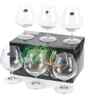 Lara Set of 6 Crystal Lead Free Glass 330ml Martini Glasses