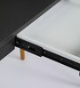 Lara Slate Writing Table in Grey & Slate Grey Colour