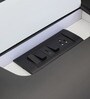 Lara Slate Writing Table in Grey & Slate Grey Colour