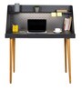Lara Slate Writing Table in Grey & Slate Grey Colour