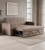 Lara Sofa Cum Bed In Beige Colour