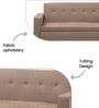 Lara Sofa Cum Bed In Beige Colour
