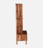 Larch Sheesham Wood Dressing Table In Rustic Teak Finish