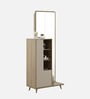 Larena Dressing Table In Sebastian Oak & Bamboo Flute Colour In Melamine Finish