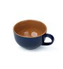 Large Ceramic Coffee Cup Set of 2 320ml Midnight Blue