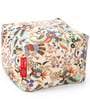 Petal Fabric Pouffe in Multi Colour