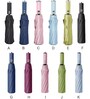 Large Foldable With LED Torch UV Protected Umbrella (Assorted Color)