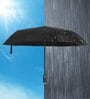 Large Foldable With LED Torch UV Protected Umbrella (Assorted Color)