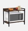 Brown Maple Tirano Standard Microwave Stand