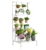 Large White Metal Plant Stand