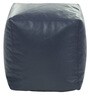 XL Size Square Bean Bag Pouffe Cover in Grey Colour