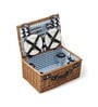 Large Wicker Picnic Basket For Camping | Outdoors | Wicker Basket With Handle For Outdoors