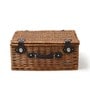 Large Wicker Picnic Basket For Camping | Outdoors | Wicker Basket With Handle For Outdoors