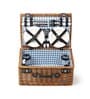 Large Wicker Picnic Basket For Camping | Outdoors | Wicker Basket With Handle For Outdoors