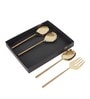 Lark Cutlery Serving Set Gold