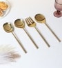 Lark Cutlery Serving Set Gold