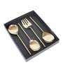 Lark Cutlery Serving Set Gold