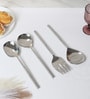 Lark Cutlery Serving Set Silver