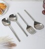 Lark Cutlery Serving Set Silver