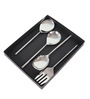 Lark Cutlery Serving Set Silver