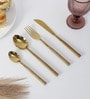Lark Cutlery Set Gold