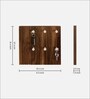 Larkyn Engineered Wood Wall Mount Key Holder