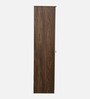 Larry 3 Door Wardrobe in High Gloss Ivory & Wenge Finish With Drawer & Locker