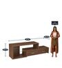 Larsson TV Console for TVs up to 42" in Dark Walnut Finish