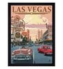 Las-Vegas Ariadne Multicolour Textured Paper Framed Art Print