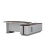 Latina Italian Executive Desk In White Finish