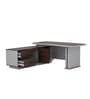 Latina Italian Executive Desk In White Finish